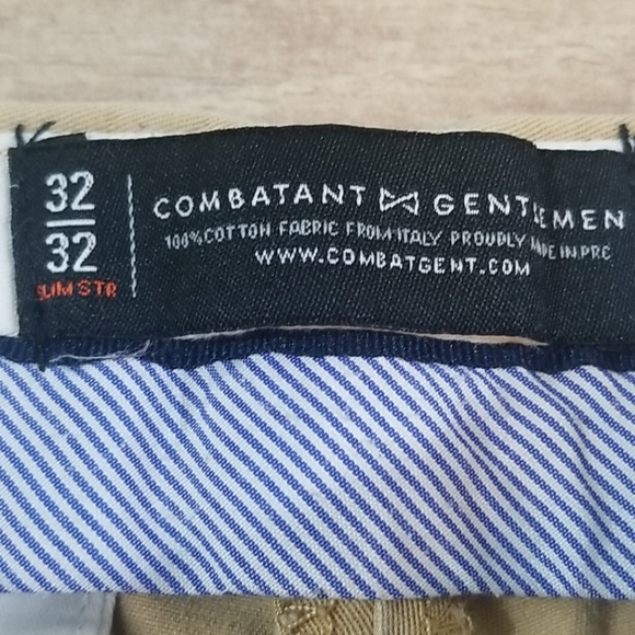 Combatant Gentlemen Stretch Cotton Chinos 32x32 - Picture 4 of 5